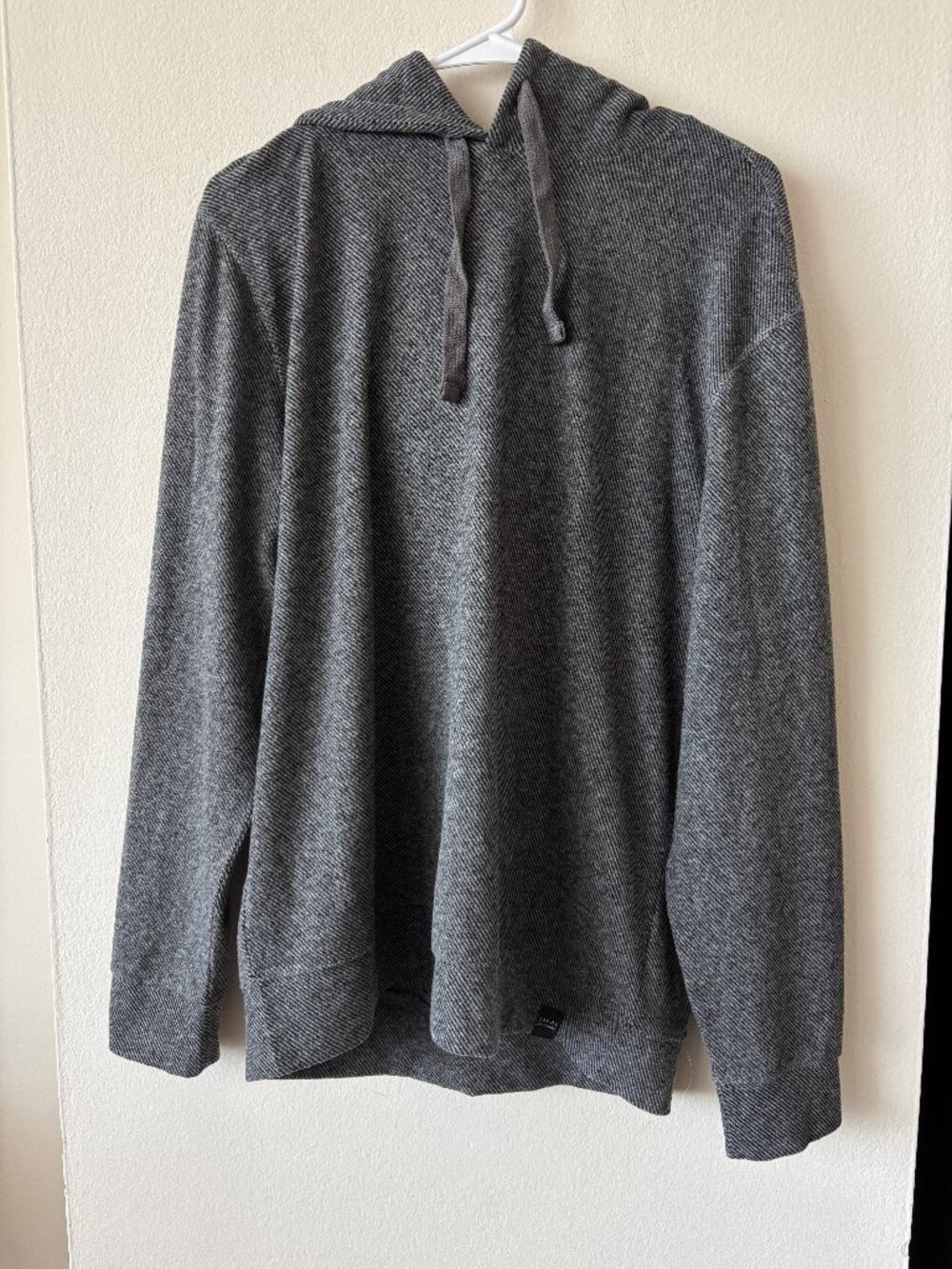 Jachs New York Gray Knit Hoodie - Size Medium